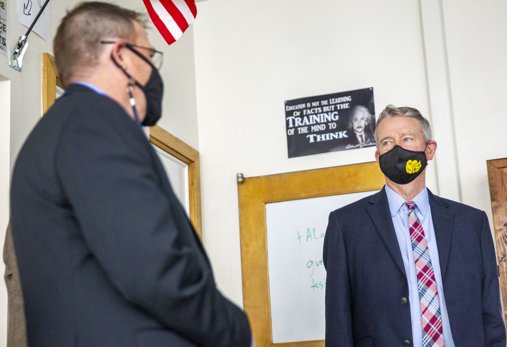 Gov. Little tours Twin Falls High School